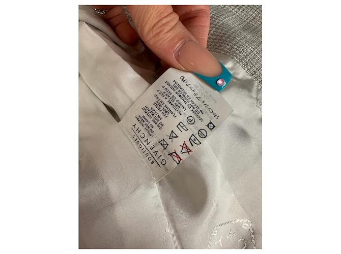 Vintage Givenchy leichte Anzugjacke hell Grau - Ansicht 5