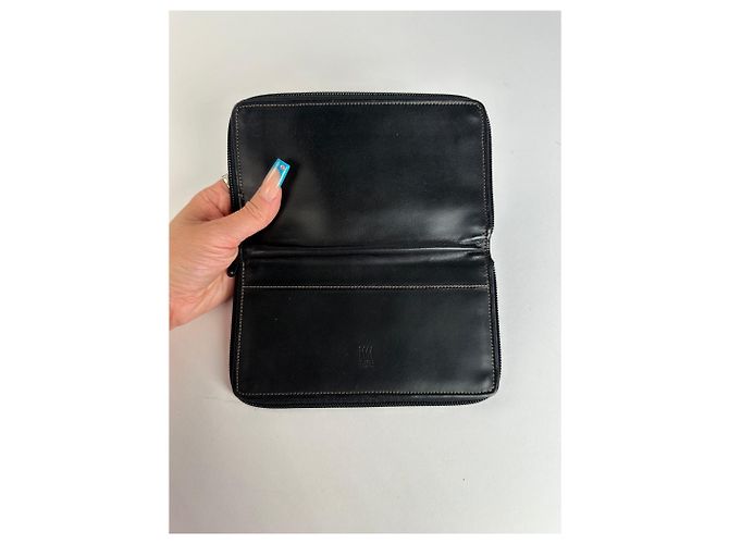 Vintage Issey Miyake Smooth Unknown Black Nero - vista 5