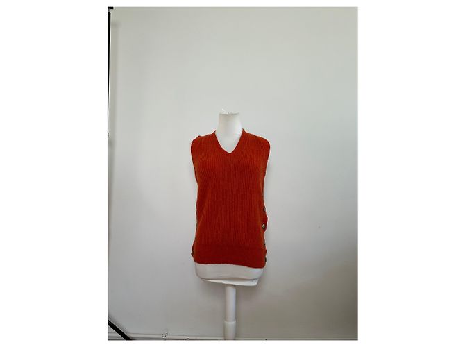 Chloé Vintage Chloe Wollweste Vibrant Silber - Ansicht 9