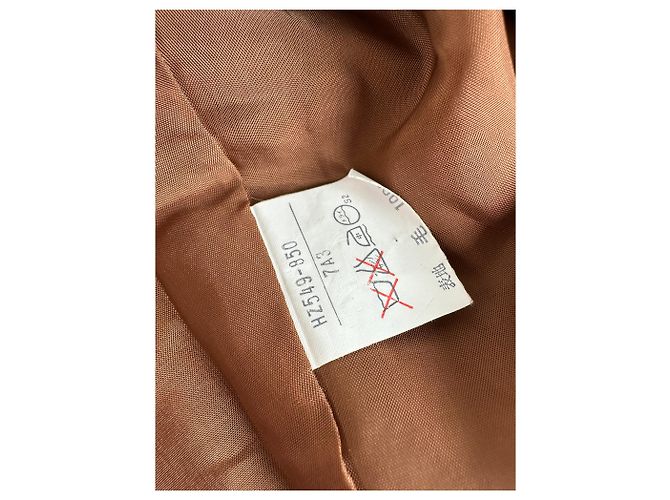 Chaqueta Lisa Vintage Yves Saint Laurent Espresso Negro - vista 8
