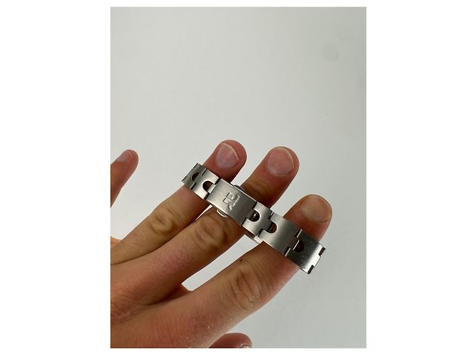 Orologio vintage Courreges in acciaio inossidabile argento - vista 4