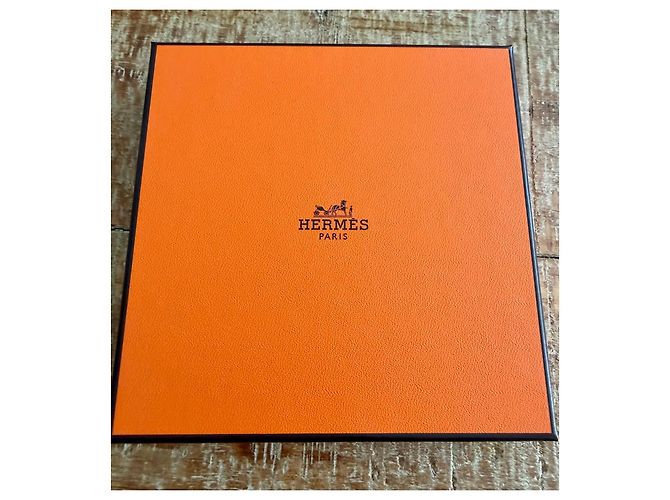 Hermès Orange Grained Leather Dog Collar - view 14