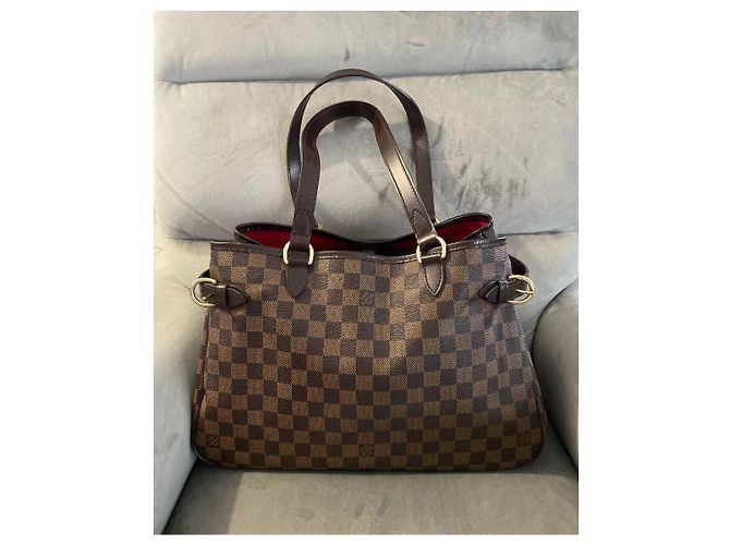 Louis Vuitton Borsa Tote Damier Ebene Marrone - vista 2