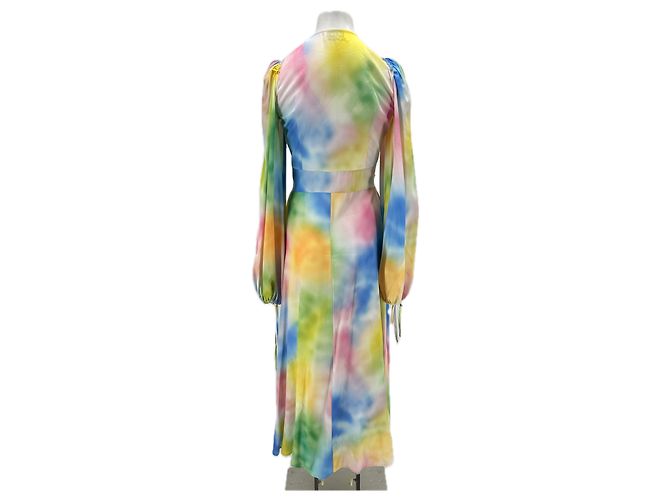 Attico Robe longue multicolore - view 2