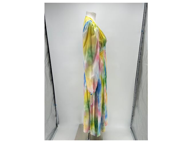 Attico Robe longue multicolore - view 3