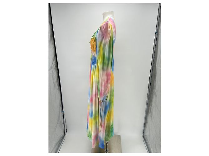 Attico Robe longue multicolore - view 4