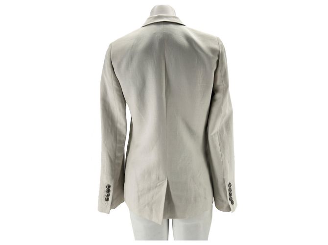Zadig & Voltaire Leinenblazer Beige Größe 38 - Ansicht 2