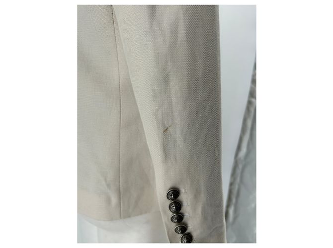 Zadig & Voltaire Leinenblazer Beige Größe 38 - Ansicht 5