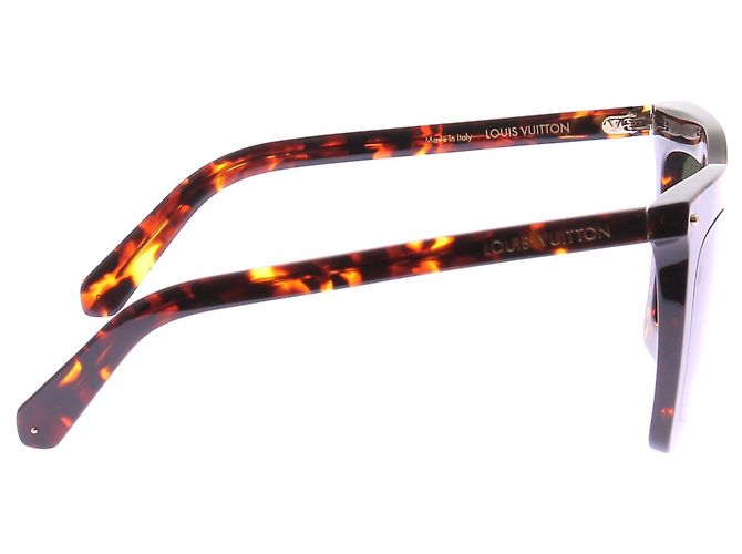 Louis Vuitton Gafas de sol carey Castaño - vista 5