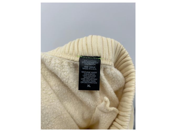 Autre Marque Pantalones de chándal AVIATOR Crema Algodón XL Beige - vista 3
