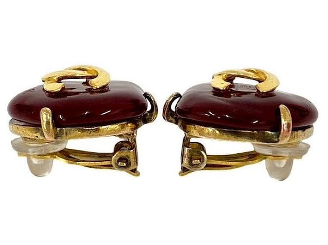 Orecchini Chanel Coco Mark D'oro - vista 4