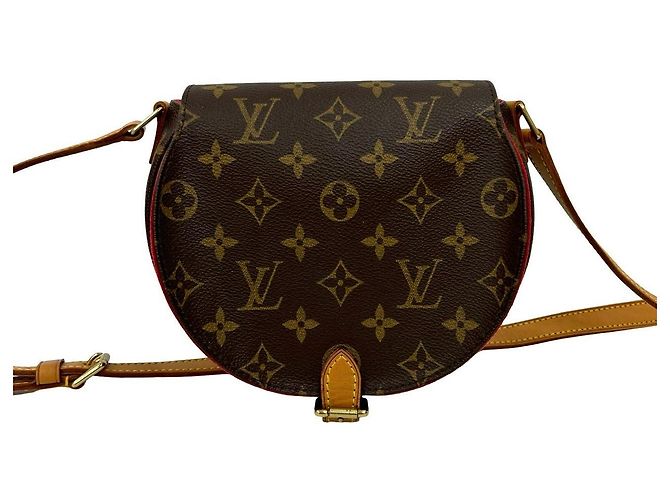 Borsa a tracolla in pelle Louis Vuitton Monogram Marrone - vista 2