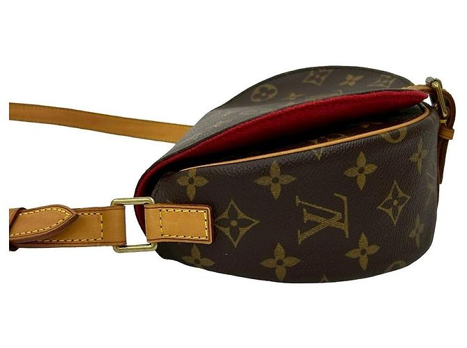 Borsa a tracolla in pelle Louis Vuitton Monogram Marrone - vista 6