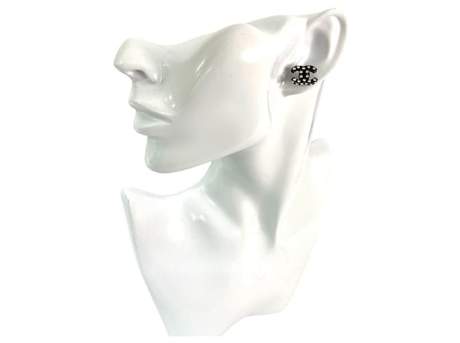Pendientes Chanel Coco Mark Negro - vista 2