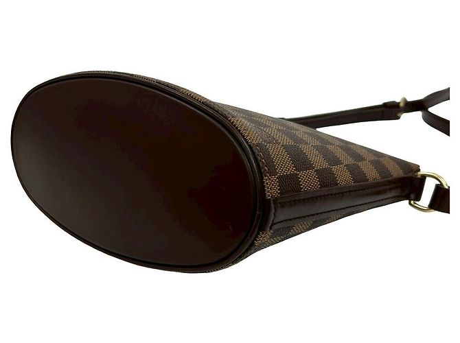 Borsa a tracolla Louis Vuitton Drouot Damier Marrone - vista 9