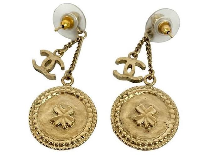 Orecchini Chanel Coco Mark Coin D'oro - vista 6