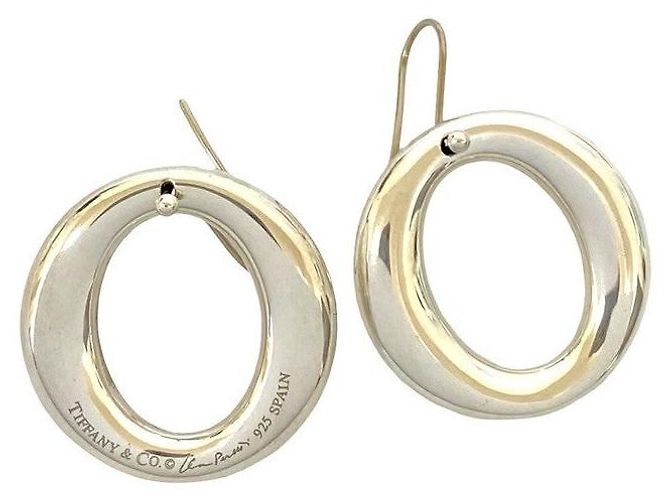 Tiffany & Co Orecchini TIFFANY&Co. Elsa Peretti 925 Silver Argento - vista 6
