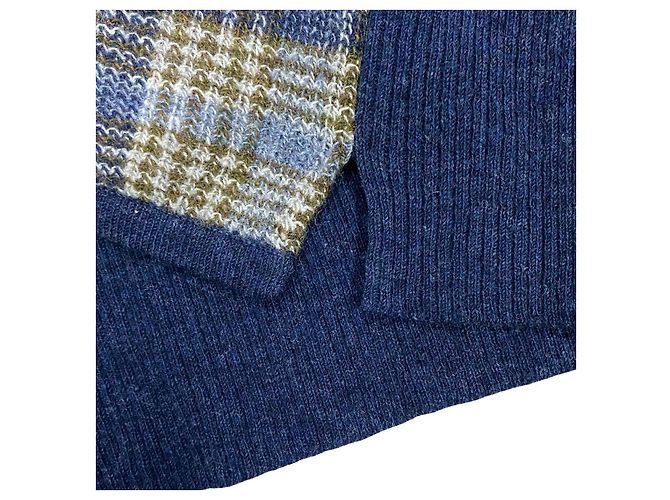 Hermès Hermes Wollstrickjacke Blau - Ansicht 11
