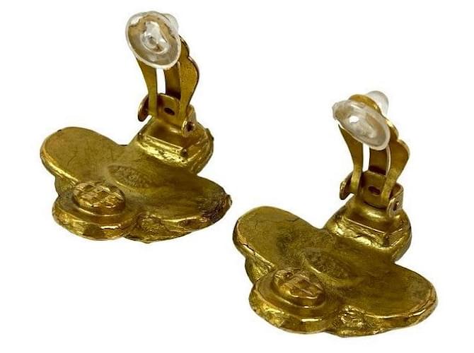 Orecchini Chanel Clip On D'oro - vista 5