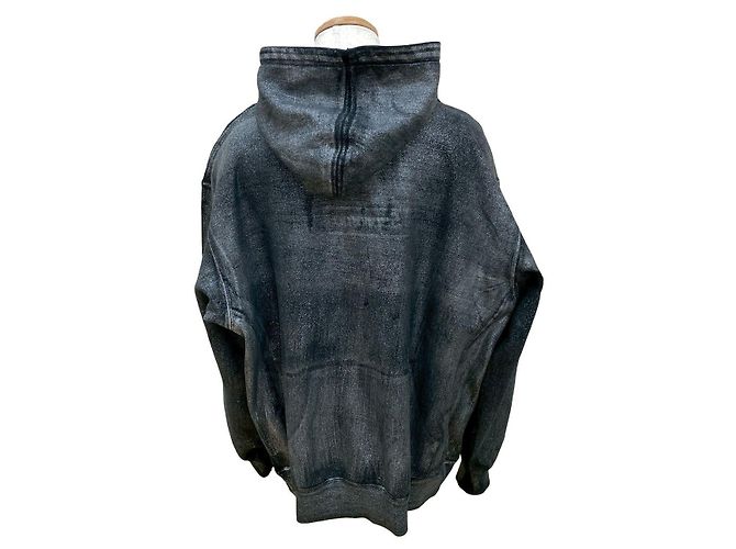 Maison Martin Margiela Sudadera con capucha Maison Margiela Supreme de algodón Negro - vista 3