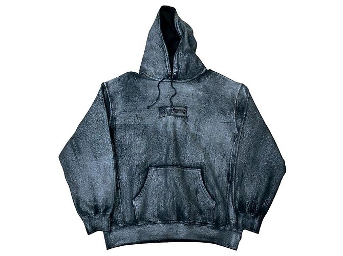 Maison Martin Margiela Sudadera con capucha Maison Margiela Supreme de algodón Negro - vista 5