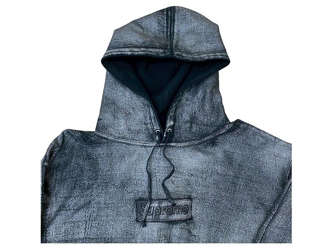 Maison Martin Margiela Sudadera con capucha Maison Margiela Supreme de algodón Negro - vista 7