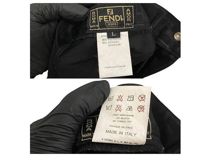 Fendi FF Zucca Polyester Pants - view 3
