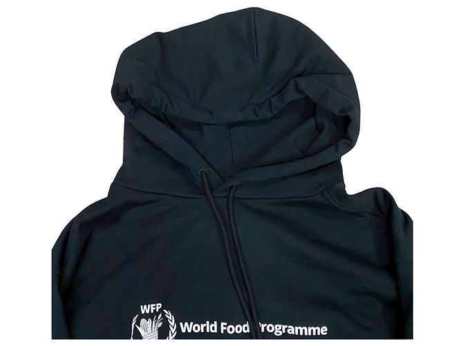 Sudadera de algodón Balenciaga World Food Programme Negro - vista 7