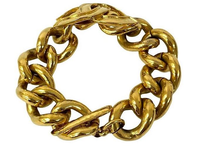 Pulsera Chanel Coco Mark Dorado - vista 6
