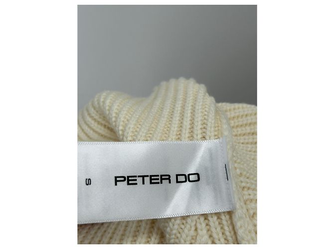 Autre Marque Suéter de lã creme PETER DO S Bege - vista 6