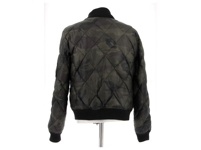 Bomber Militare Raf Simons Khaki Cachi - vista 2
