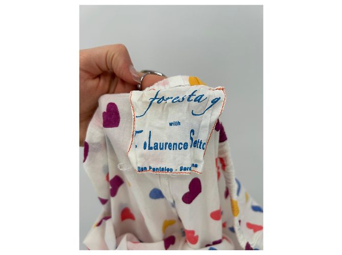 Autre Marque Weiße Hose mit Herzen - Ansicht 3
