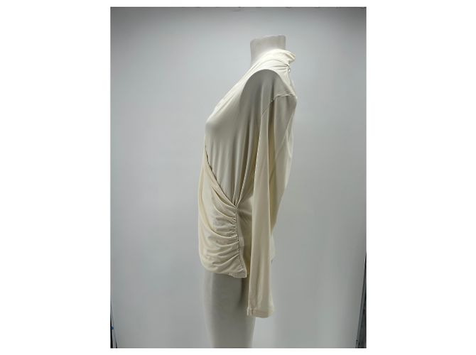 Autre Marque Top blanco de manga larga - vista 4
