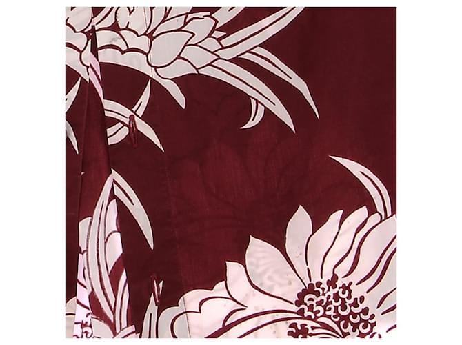 Prada Camicia stampata a maniche corte Rosso - vista 5