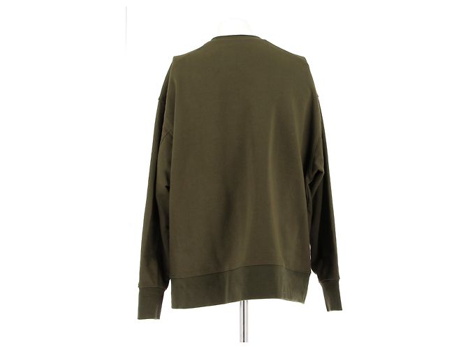 Y3 Sweatshirt Khaki Baumwolle L - Ansicht 2
