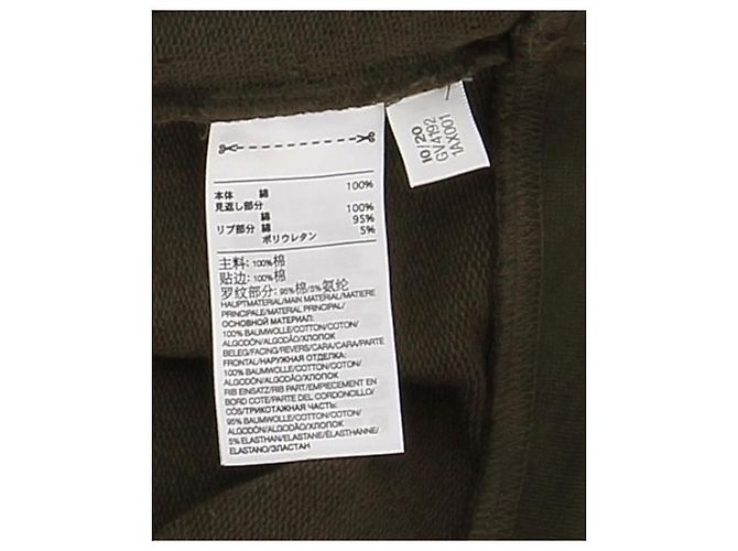 Y3 Sweatshirt Khaki Baumwolle L - Ansicht 6