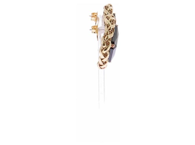 Jennifer Behr Schwarze Ohrringe und Gold Golden - Ansicht 4