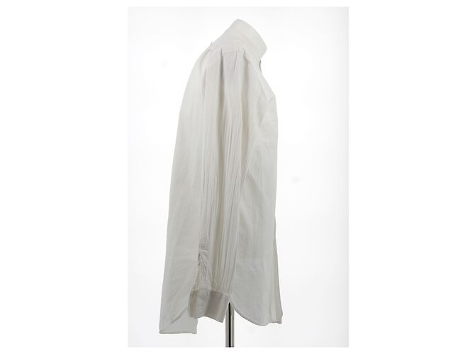 Acne Studios Weißes Baumwollhemd L - Ansicht 4