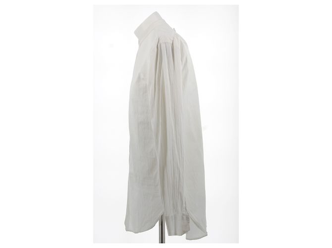 Acne Studios Weißes Baumwollhemd L - Ansicht 5