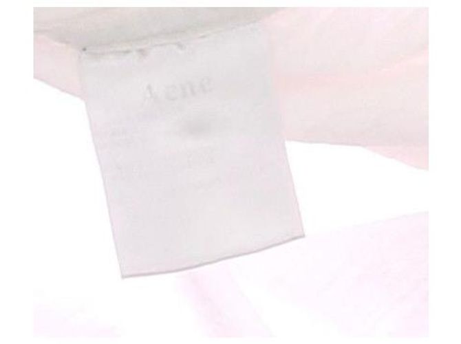 Acne Studios Weißes Baumwollhemd L - Ansicht 6