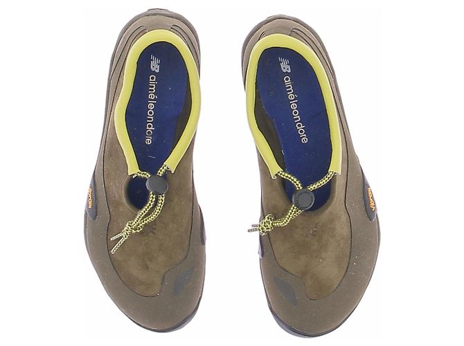Autre Marque Sneakers MT10T doré olive Verde - vista 6