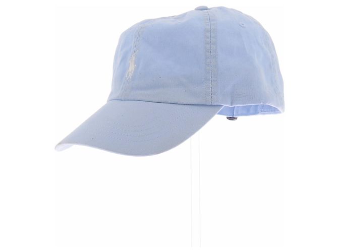 Boné Polo Ralph Lauren Azul Celeste Algodão - vista 2