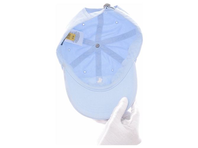 Boné Polo Ralph Lauren Azul Celeste Algodão - vista 7
