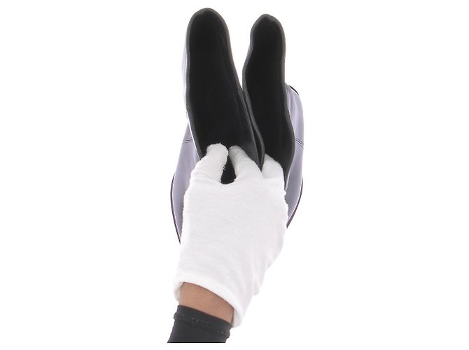 Ba&Sh Schwarze Lederstiefel mit Absatz - Ansicht 6