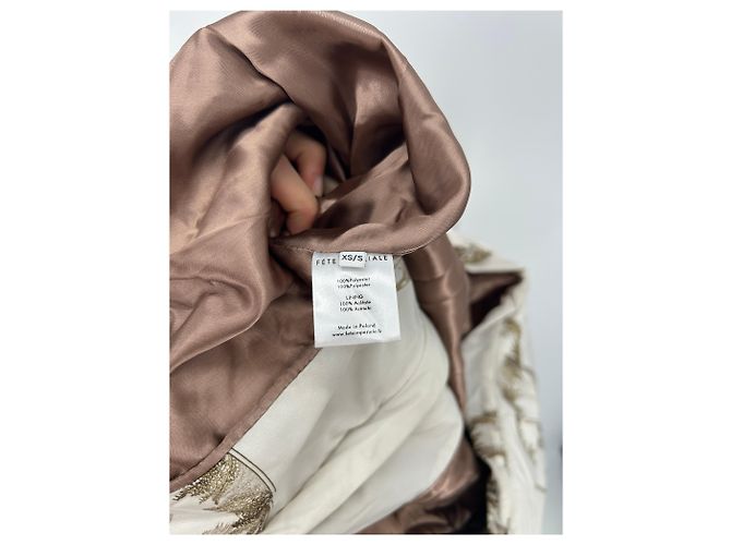 Autre Marque FETE IMPERIALE Steppjacke Creme Beige - Ansicht 6