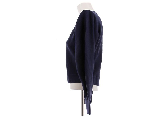 Autre Marque MOLLI Navy Blue Wool Cardigan - view 4