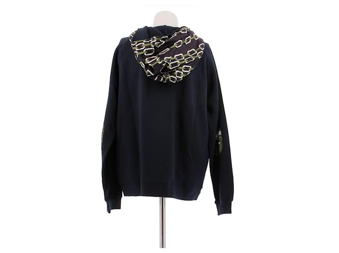 La Prestic Ouiston Kapuzenpullover Schwarz Baumwolle - Ansicht 2