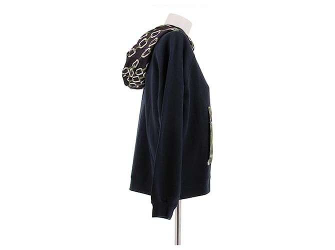 La Prestic Ouiston Kapuzenpullover Schwarz Baumwolle - Ansicht 3