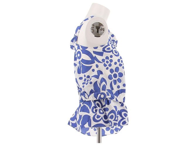 Marni Top senza maniche blu - vista 3