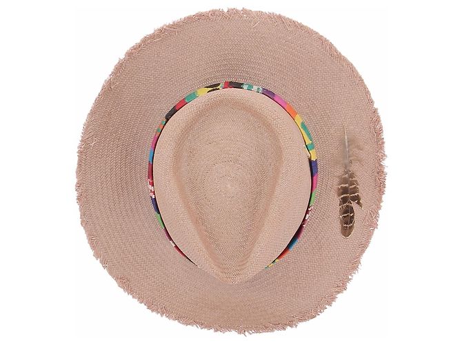 Autre Marque Cappello in paglia beige NICK FOUGUET - vista 6